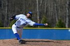 Baseball vs RWU  Wheaton College Baseball vs Roger Williams University. - Photo By: KEITH NORDSTROM : Wheaton, Baseball
